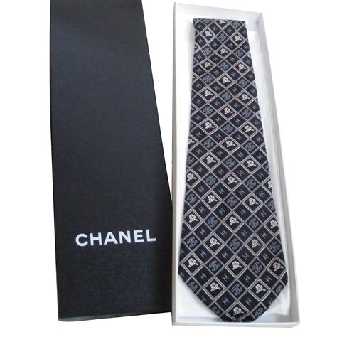 used Chanel ties for men